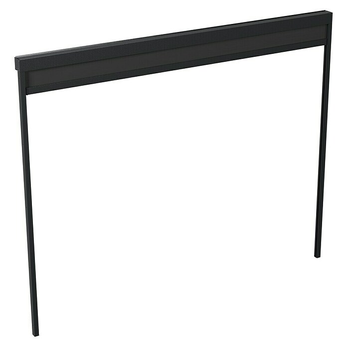 Sunfun Milos Panel lateral (An x Al: 276 x 217 cm, Antracita, Para pérgola con laterales Milos, Profundidad: 8,5 cm) | BAUHAUS