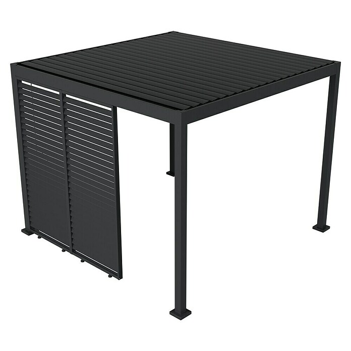 Sunfun Milos Bočna stena za paviljon  (Š x V: 92 x 221,5 cm, Antracit) | 8298 - Gartenzelte/Pavillons | ICFA - Sonnenschutz | ICF - Sonnenschutz | IC - Freizeit im Garten | I - Stadtgarten | BAUHAUS