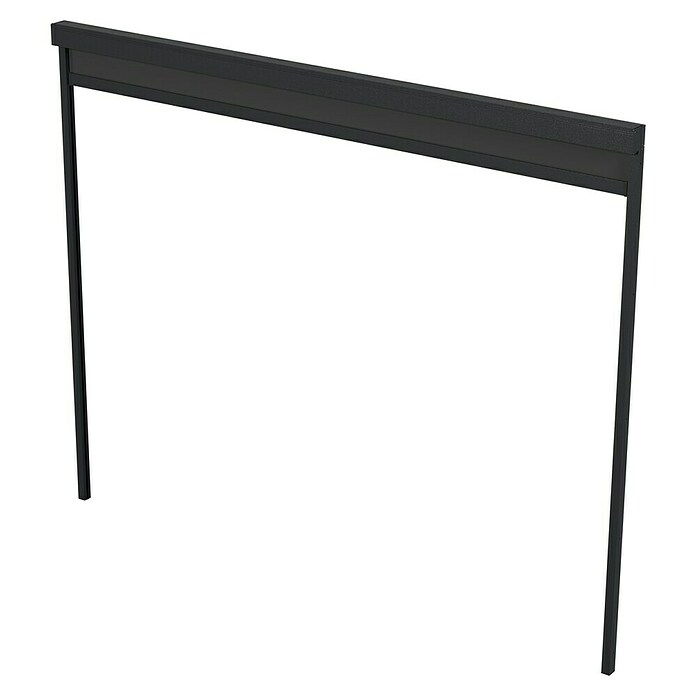 Sunfun Milos Panel lateral (An x Al: 276 x 217 cm, Antracita, Para pérgola con laterales Milos, Profundidad: 8,5 cm) | BAUHAUS