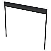 Sunfun Milos Panel lateral (An x Al: 276 x 217 cm, Antracita, Para pérgola con laterales Milos, Profundidad: 8,5 cm) | BAUHAUS