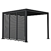 Sunfun Milos Pared lateral de pérgola (An x Al: 92 x 221,5 cm, Antracita) | BAUHAUS