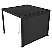 Sunfun Milos Panel lateral (An x Al: 276 x 217 cm, Antracita, Para pérgola con laterales Milos, Profundidad: 8,5 cm) | BAUHAUS