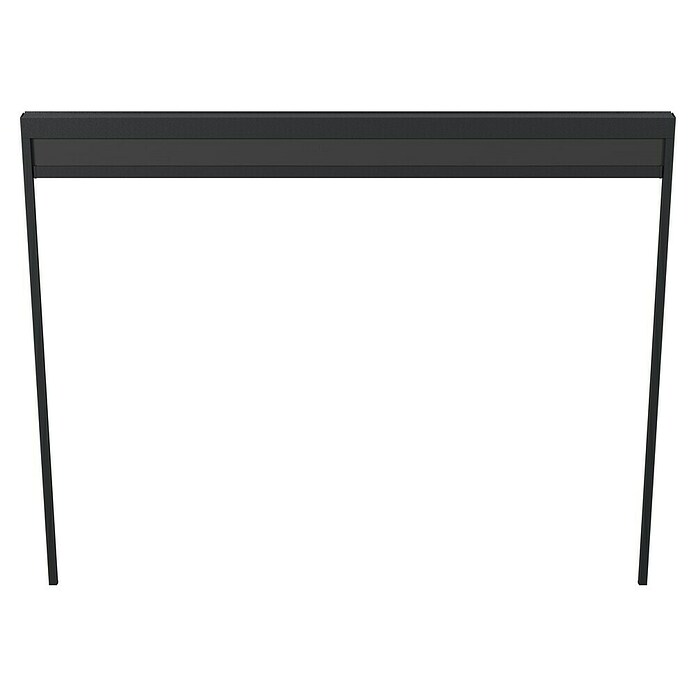 Sunfun Milos Panel lateral (An x Al: 276 x 217 cm, Antracita, Para pérgola con laterales Milos, Profundidad: 8,5 cm) | BAUHAUS