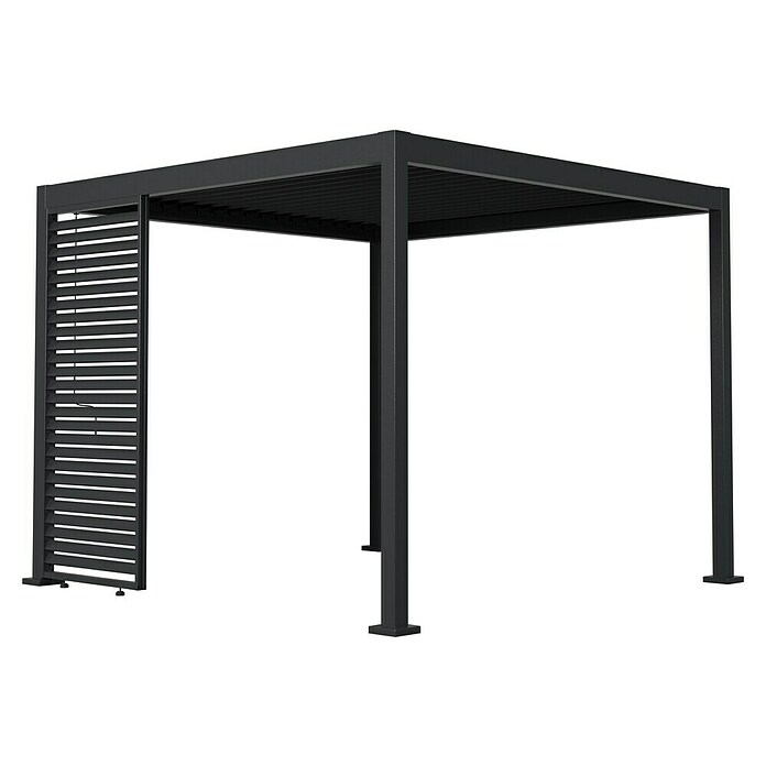Sunfun Milos Bočna stena za paviljon  (Š x V: 92 x 221,5 cm, Antracit) | 8298 - Gartenzelte/Pavillons | ICFA - Sonnenschutz | ICF - Sonnenschutz | IC - Freizeit im Garten | I - Stadtgarten | BAUHAUS