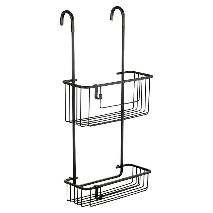 Tatay Cesta de baño Aluminum (28 x 15,5 x 56 cm, Negro) | BAUHAUS