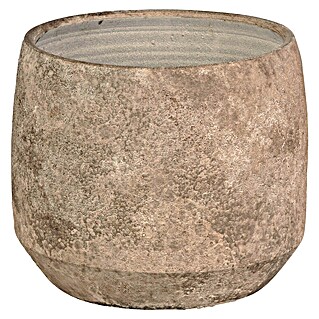Maceta para planta Grea (Dimensiones externas (Ø x Al): 25 x 23 cm, Cerámica, Taupe)