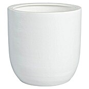 Maceta para planta Xat (Dimensiones externas (Ø x Al): 39 x 39 cm, Cerámica, Blanco) | BAUHAUS