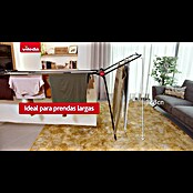 Vileda Tendedero con alas Infinity Flex extensible (Longitud cuerda de tender: 30 m, L x An x Al: 304 x 56 x 128 cm, Negro) | BAUHAUS