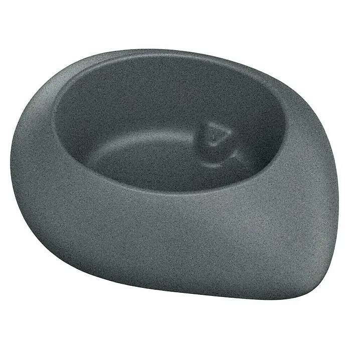 ETHICK Pflanztopf Yeke - Außenmaß (L x B x H): 40 x 30 x 20 cm, Kunststoff, Granit - Grauer, stilvoller Blumentopf für den Innenbereich. Das besondere Design macht ihn zu einem Hingucker, der jede Pflanze optimal zur Geltung bringt.