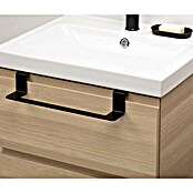 Tatay Toallero de gancho para mueble Flat (Ancho: 40 cm, Negro, Aluminio) | BAUHAUS