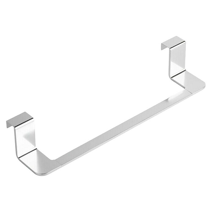 Tatay Toallero de gancho para mueble Flat (Ancho: 40 cm, Cromo, Aluminio) | BAUHAUS