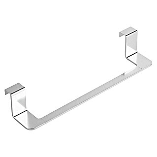 Tatay Toallero de gancho para mueble Flat (Ancho: 40 cm, Cromo, Aluminio)