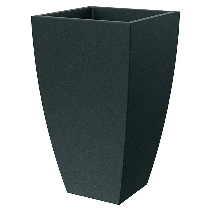 ETHICK Pflanzkübel eckig Mooda - 1 Stk., Außenmaß (L x B x H): 40 x 40 x 65 cm, Kunststoff, Dunkelgrau - Der quadratische Pflanzkübel in Anthrazit ist ein stilvolles und modernes Accessoire für den Innen- und Außenbereich. Der Pflanzkübel ist robust und langlebig.