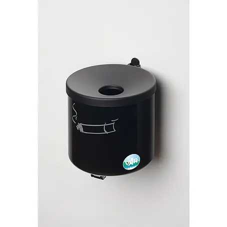 Proregal  Asche-Mülleimer robust zur Wandmontage