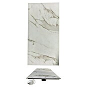 Calentadores de cerámica infrarrojos (60 x 120 cm, 1.100 W, Blanco/gris)
