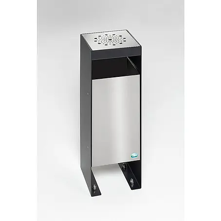 Proregal  Asche-Mülleimer robust mit Dach