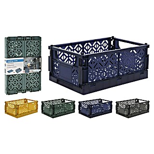 Klapkrat (l x b x h: 25 x 16,5 x 10 cm, In verschillende kleuren, 4 l)