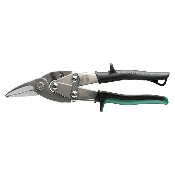 Wisent Figuren-Schere - Rechtsschneidend - Die robuste Blechschere mit ergonomischen Griffen für präzise Schnitte in Metall. Ideal für Handwerker und Heimwerker, die Wert auf Qualität legen.