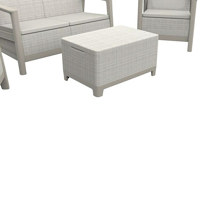 Keter Conjunto de muebles Scandi (Polipropileno, Gris) | BAUHAUS