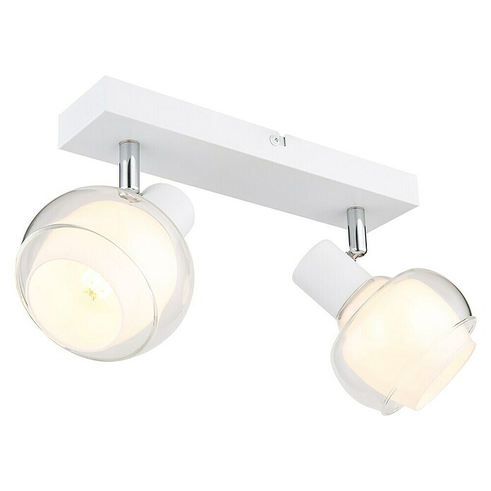 Globo Stropni reflektor Tokky  (40 W, Do x Š x V: 260 x 105 x 135 mm, Bela, E14) | Stropni reflektorji | Reflektorji in žarometi | Svetila | Elektro in svetila | Izdelki | BAUHAUS