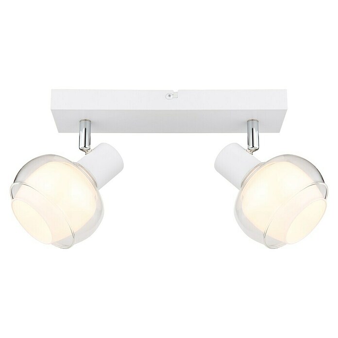 Globo Stropni reflektor Tokky  (40 W, Do x Š x V: 260 x 105 x 135 mm, Bela, E14) | Stropni reflektorji | Reflektorji in žarometi | Svetila | Elektro in svetila | Izdelki | BAUHAUS