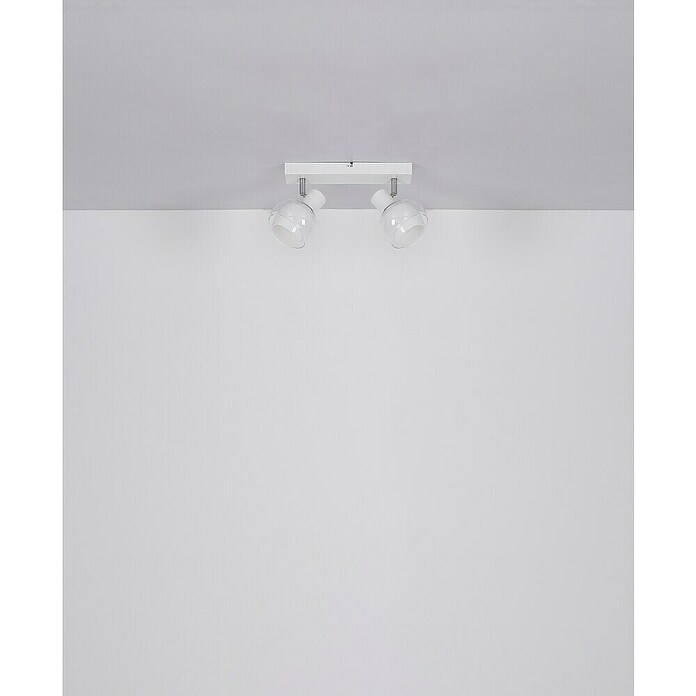 Globo Stropni reflektor Tokky  (40 W, Do x Š x V: 260 x 105 x 135 mm, Bela, E14) | Stropni reflektorji | Reflektorji in žarometi | Svetila | Elektro in svetila | Izdelki | BAUHAUS