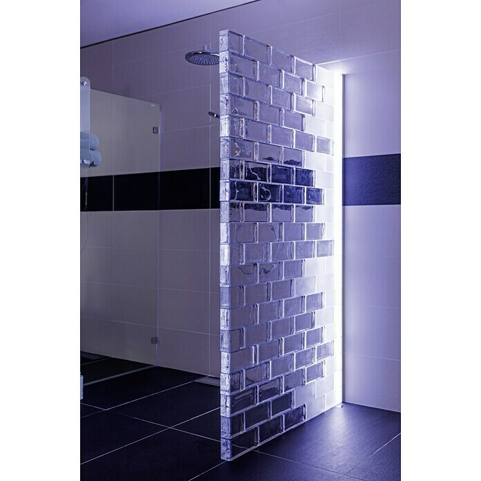Fuchs Design Glasziegel Crystal Collection (Klar, Vollsicht, 10 x 10 x 5 cm)