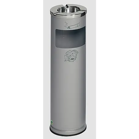Proregal  Asche-Mülleimer robust mit poliertem Aschereinsatz