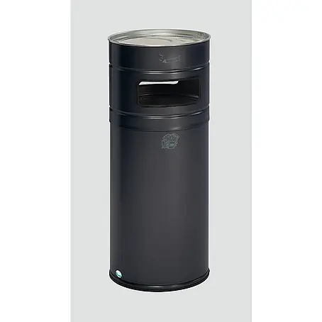 Proregal  Asche-Mülleimer robust mit 2-Fach-Einwurf