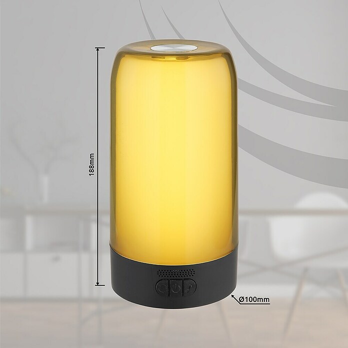 Globo Stolna LED svjetiljka Sandrina  (1,5 W, Aluminij, Ø x V: 100 x 188 mm) | BAUHAUS
