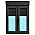 Ventana de PVC practicable-oscilobatiente 