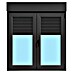 Ventana de PVC practicable-oscilobatiente 