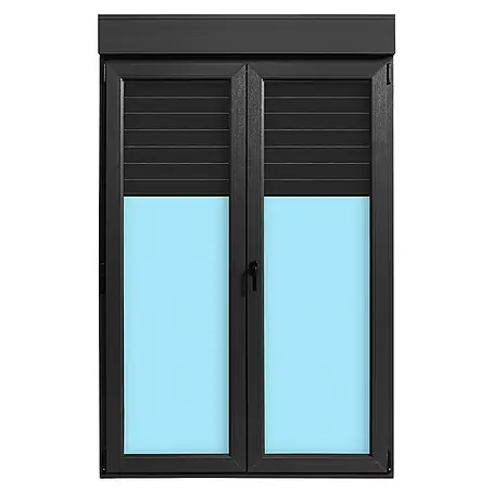 Balconera de PVC practicable-oscilobatiente