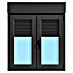 Ventana de PVC practicable-oscilobatiente 