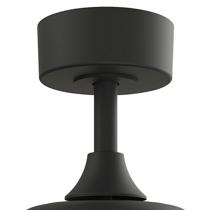 Arte confort Ventilador de techo Haze M (Negro, 107 cm, 29,8 W, Blanco cálido) | BAUHAUS