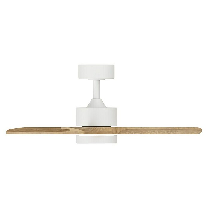 Arte confort Ventilador de techo Echo S (Blanco/Madera, 91 cm, 26,3 W, Blanco cálido) | BAUHAUS
