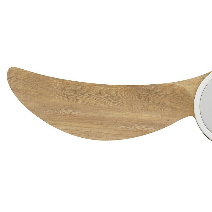 Arte confort Ventilador de techo Echo S (Blanco/Madera, 91 cm, 26,3 W, Blanco cálido) | BAUHAUS
