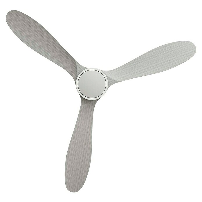 Arte confort Ventilador de techo Kenia (Roble gris, 132 cm, 34 W, Blanco cálido) | BAUHAUS