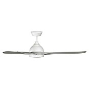 Arte confort Ventilador de techo Kenia (Roble gris, 132 cm, 34 W, Blanco cálido) | BAUHAUS