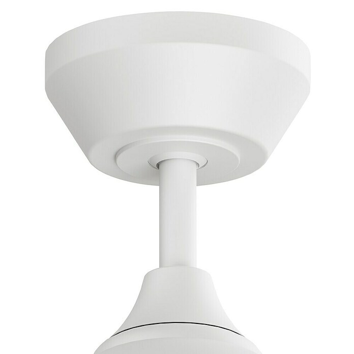 Arte confort Ventilador de techo Kenia (Roble gris, 132 cm, 34 W, Blanco cálido) | BAUHAUS