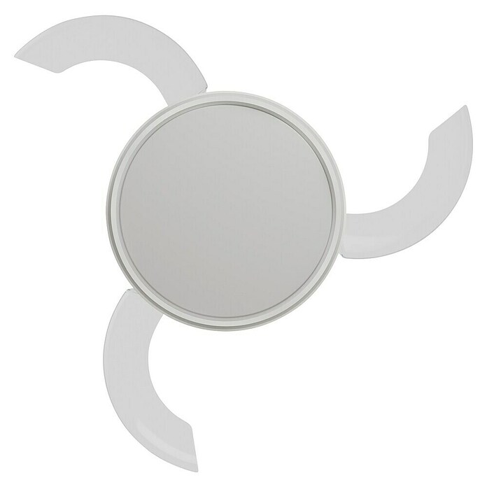 Arte confort Ventilador de techo Tuvan M (Blanco, 107 cm, 29,8 W, Blanco cálido) | BAUHAUS