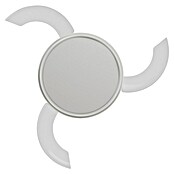 Arte confort Ventilador de techo Tuvan M (Blanco, 107 cm, 29,8 W, Blanco cálido) | BAUHAUS