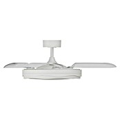 Arte confort Ventilador de techo Tuvan M (Blanco, 107 cm, 29,8 W, Blanco cálido) | BAUHAUS