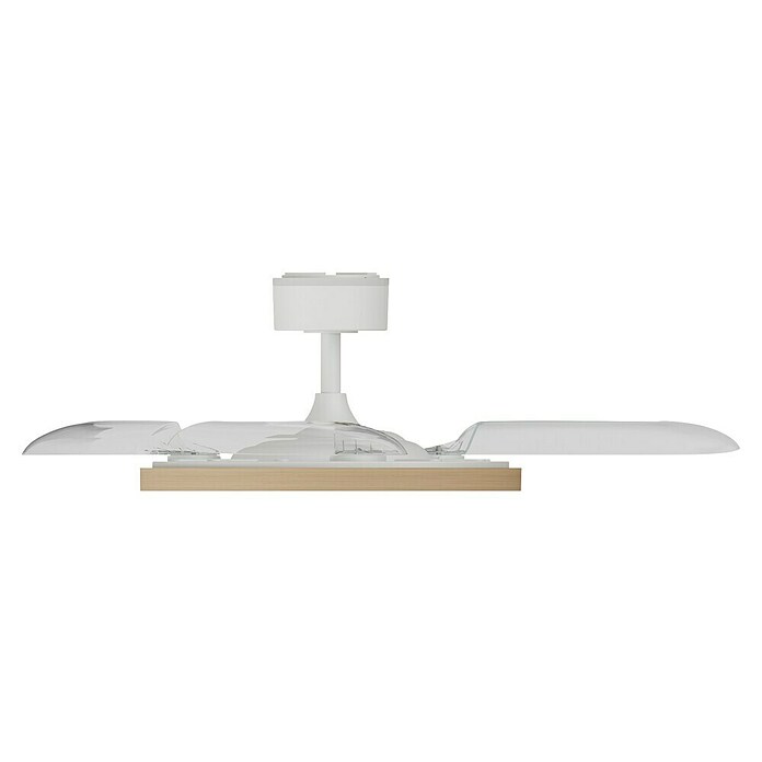 Arte confort Ventilador de techo Vetra M (Blanco/Madera, 107 cm, 29,8 W, Blanco cálido) | BAUHAUS