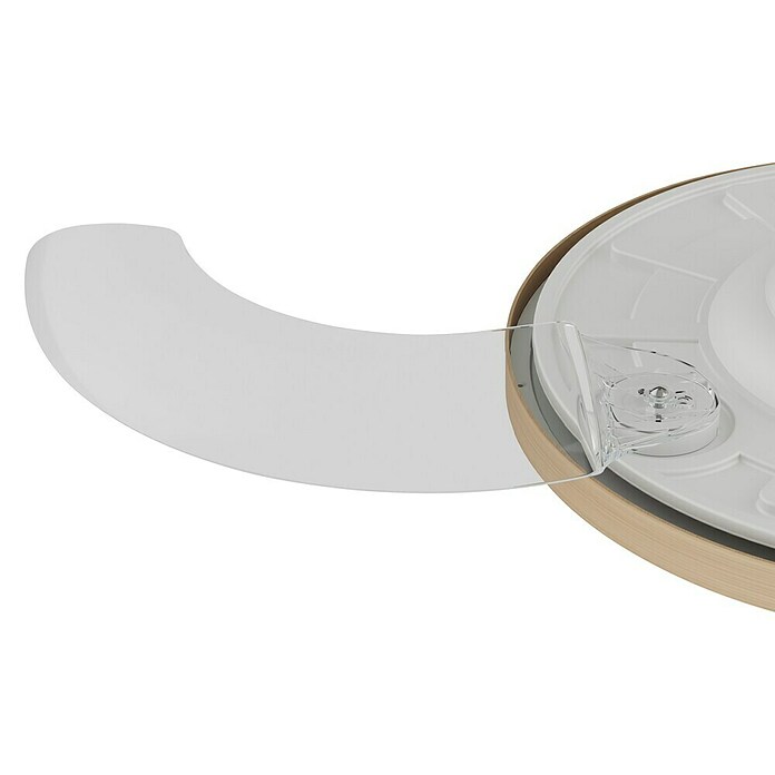 Arte confort Ventilador de techo Vetra M (Blanco/Madera, 107 cm, 29,8 W, Blanco cálido) | BAUHAUS