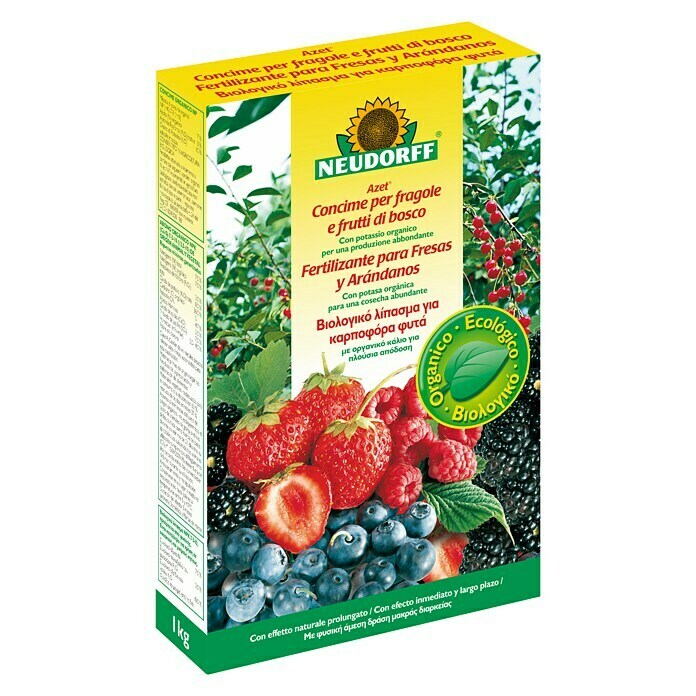 Neudorff Azet Fertilizante para fresas y arándanos (1 kg)