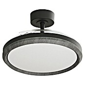 Arte confort Ventilador de techo Haze M (Negro, 107 cm, 29,8 W, Blanco cálido) | BAUHAUS
