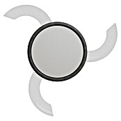 Arte confort Ventilador de techo Haze M (Negro, 107 cm, 29,8 W, Blanco cálido) | BAUHAUS