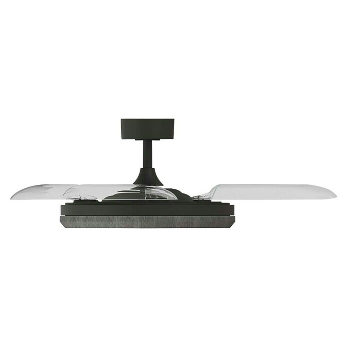 Arte confort Ventilador de techo Haze M (Negro, 107 cm, 29,8 W, Blanco cálido) | BAUHAUS
