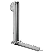 Camargue Paris Inklapbare kledinghaak (Lengte: 27 cm, Roestvrij staal, Geborsteld)